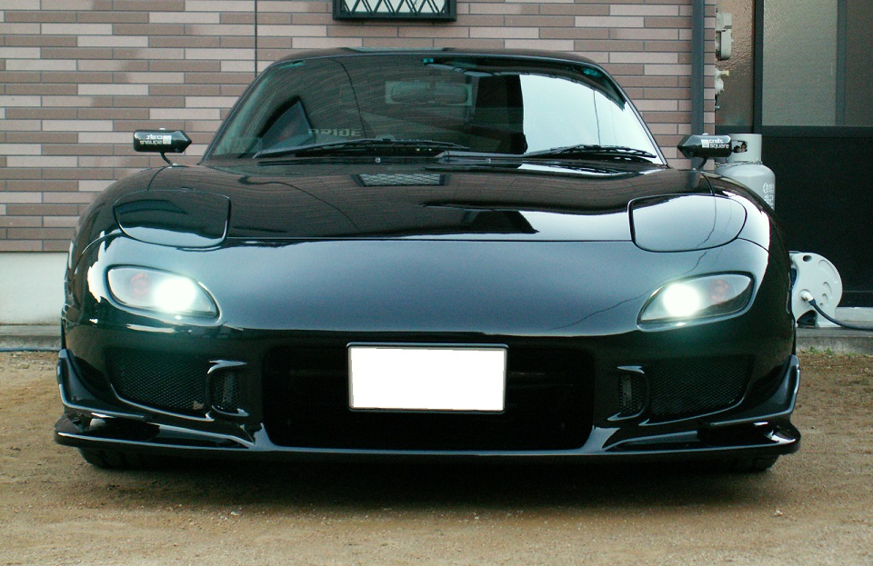 C-WEST N1フロントバンパー2 のパーツレビュー | RX-7(塾長X118