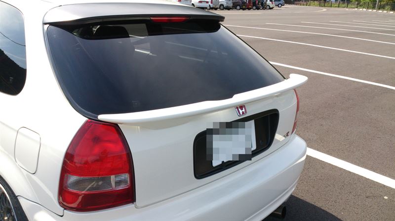 ホンダ(純正) ミドルゲートスポイラー のパーツレビュー | シビック