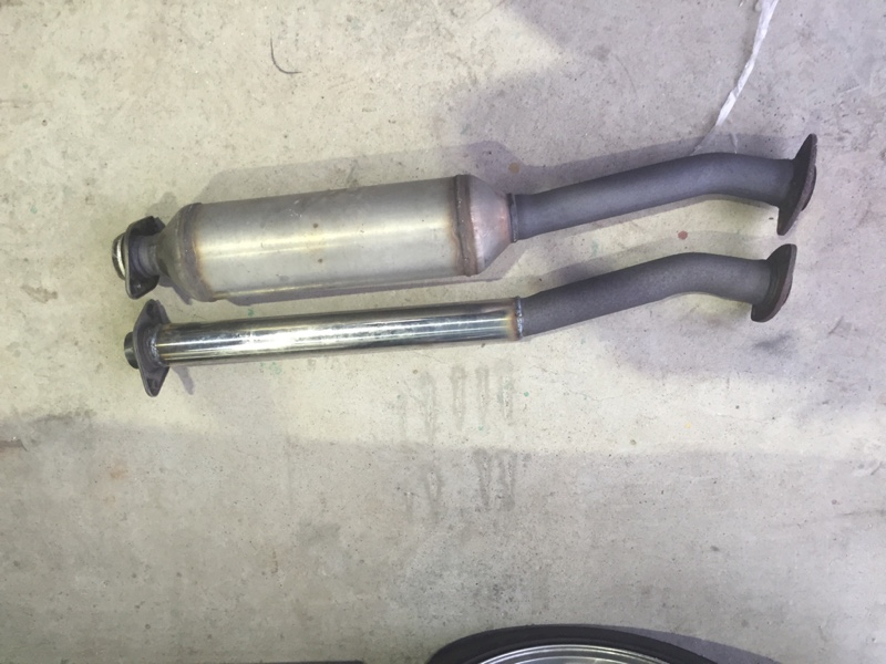 自作 中間ストレートパイプ のパーツレビュー | アルテッツァ(のかむ