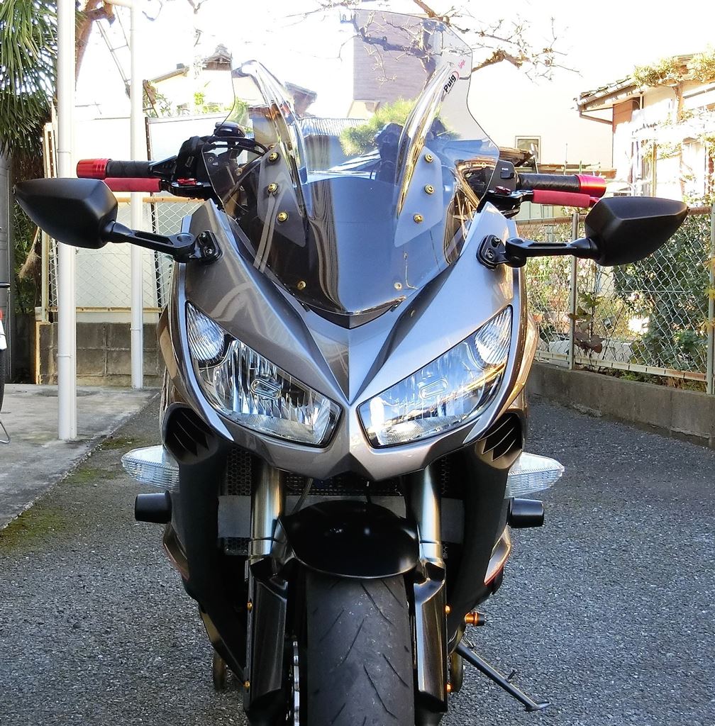 TANAX ナポレオン カウリングミラー のパーツレビュー | Ninja1000
