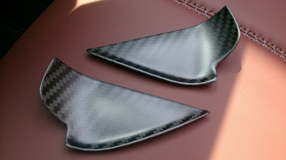 AXIS-PARTS インナーハンドルカバー ドライカーボン製【半艶仕様】 の