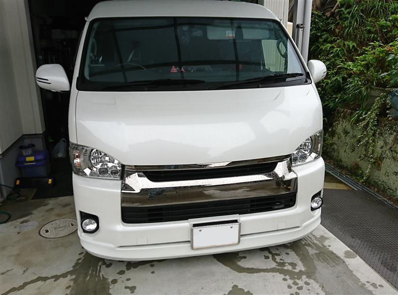 ヘリオス 鉄製 ワイド バッドフェイス ボンネット のパーツレビュー