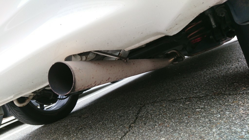 百式自動車 レーシングマフラー のパーツレビュー | フィット(すーー