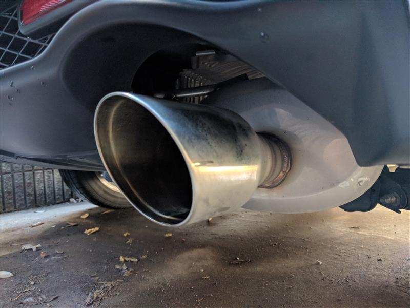 ホンダストリームRN6、8ワンオフ中間ストレートマフラー ホンダ