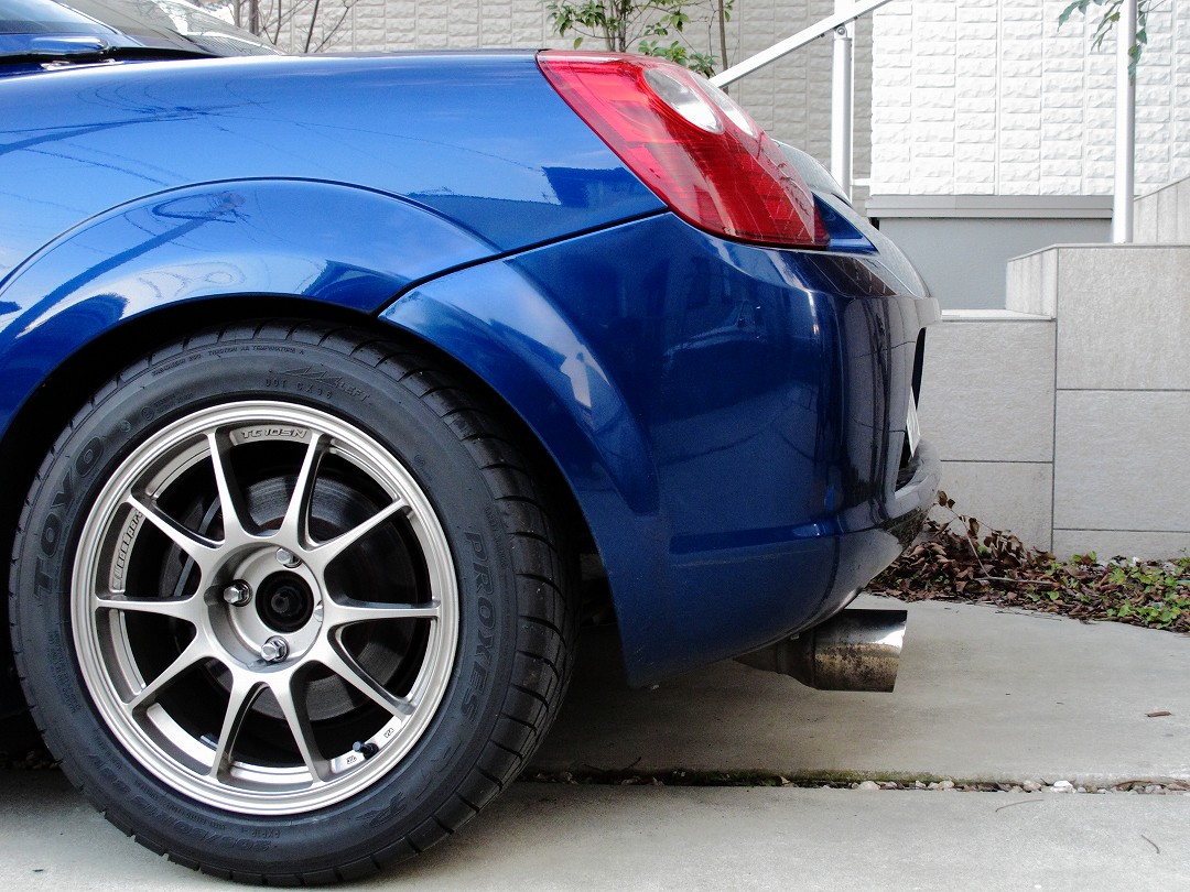 TRD ハイレスポンスマフラー Ver.S のパーツレビュー | MR-S(青ビー