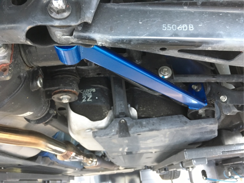 CUSCO パワーブレース リヤメンバー サイド のパーツレビュー | BRZ