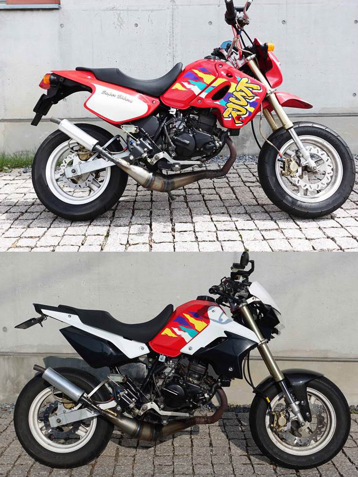 タイ・カワサキ 新型KSR110用外装セット のパーツレビュー | KSR-II