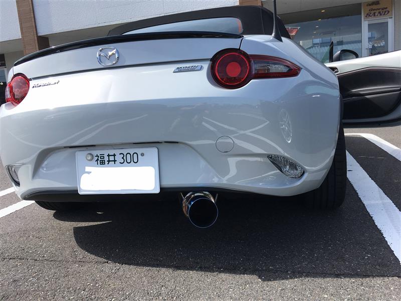 BE FREE ストレートマフラー (再レビュー0回目)のパーツレビュー