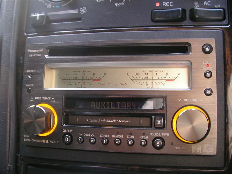 Panasonic CQ-VX5500KD のパーツレビュー | 850(ボッチャン855R