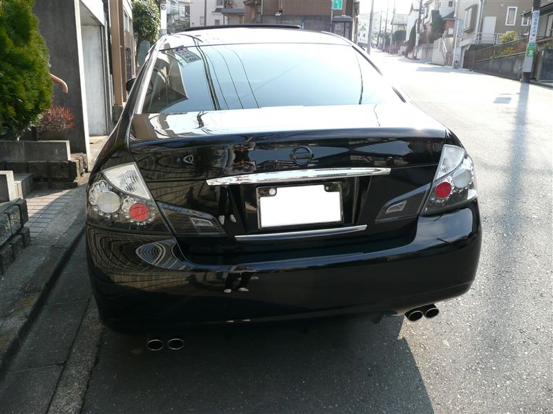 日産純正 オプションクリアテール のパーツレビュー | フーガ(ハメ太郎