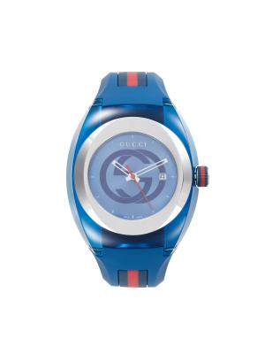 Gucci Sync Stainless Steel Rubber-Strap Watch on SALE | Saks OFF 5TH