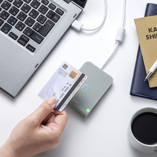 ADR-MNICU3【非接触型ICカードリーダライタ】電子車検証、HPKIカード