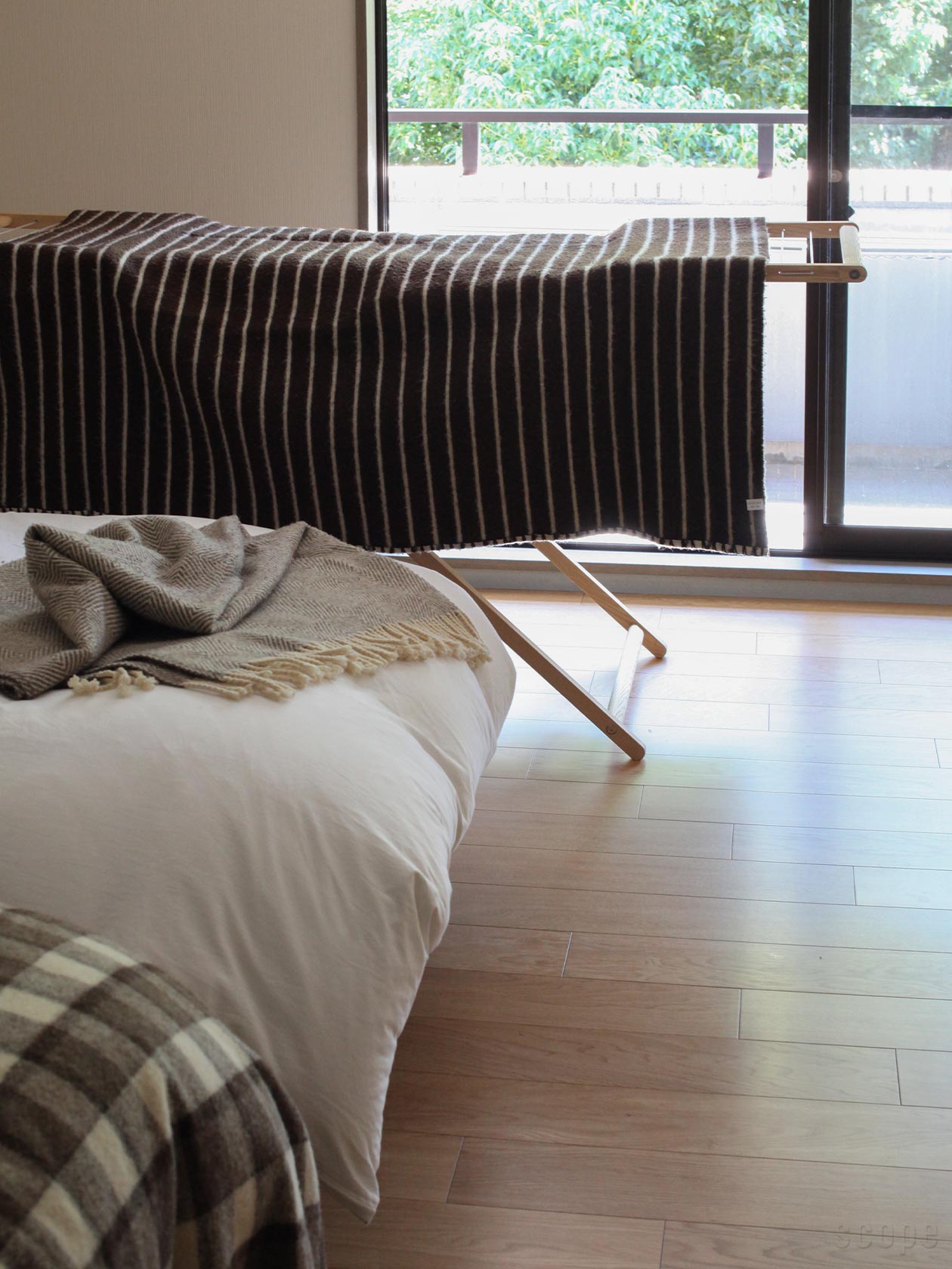 ECOLA スロー・ブランケット｜ポルトガルで続く純羊毛毛布｜SCOPE