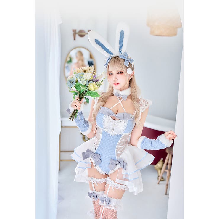 ベルチュールツイードバニー《ハロウィンコスプレ8点セット