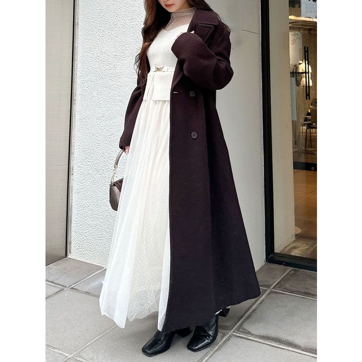 ウールチェスターコート[品番：MKSW0058379]｜MERCURYDUO