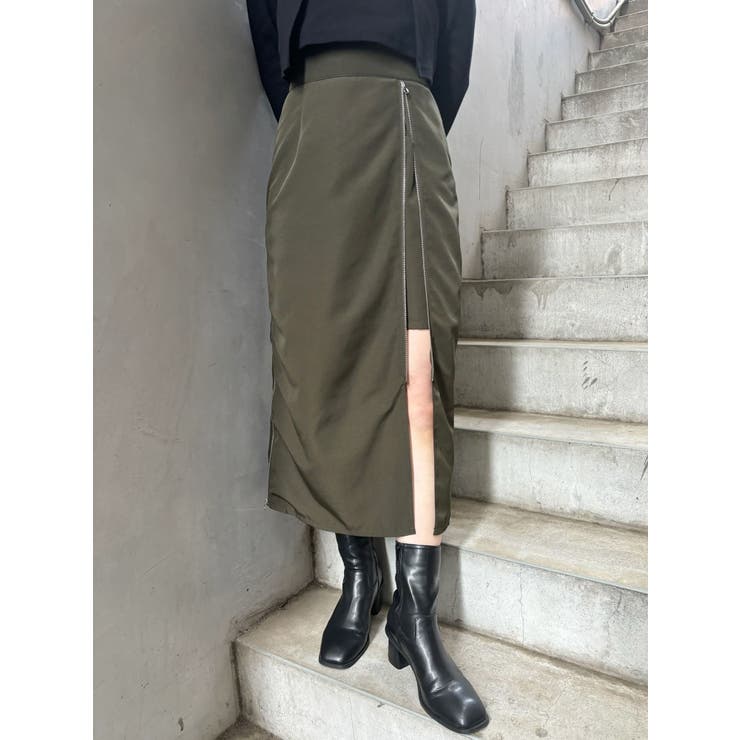 マルチウェイZIPナロースカート[品番：MKSW0058837]｜MURUA（ムルーア