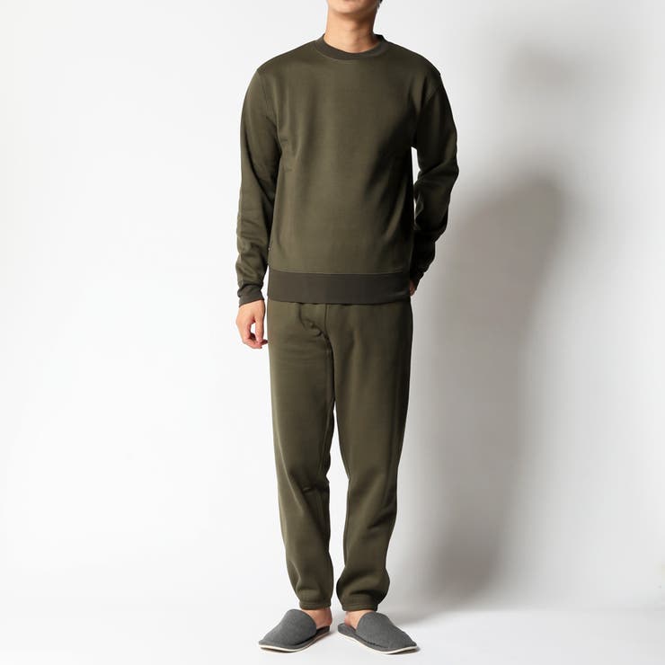 裏起毛 スウェット上下セットアップ メンズ[品番：RQ000009576