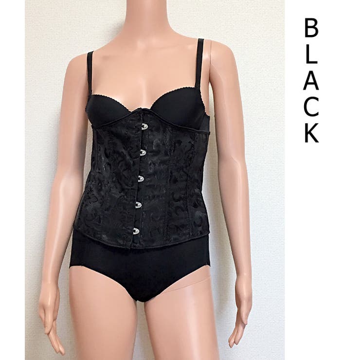 刺繍 コルセット Tバックショーツ[品番：LCLW0000820]｜レース