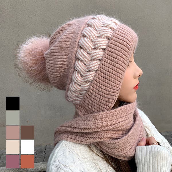 マフラー ニットキャップ スヌード[品番：XV000017936]｜STYLEBLOCK