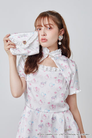 ローズマリーソワール⭐︎チェリー柄ワンピース RoseMarie seoir