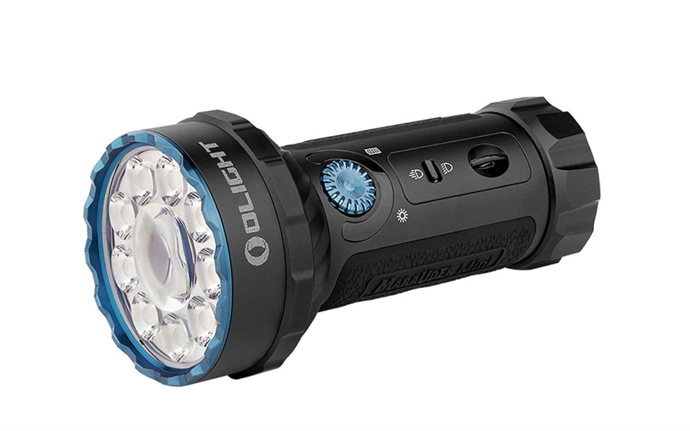 Olight Marauder Mini 7000 Lumen Rechargeable Flashlight with Spot