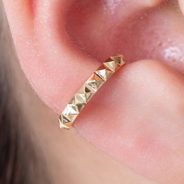 K18/Pt「ボルキエ」イヤーカフ｜【オレフィーチェ】Orefice