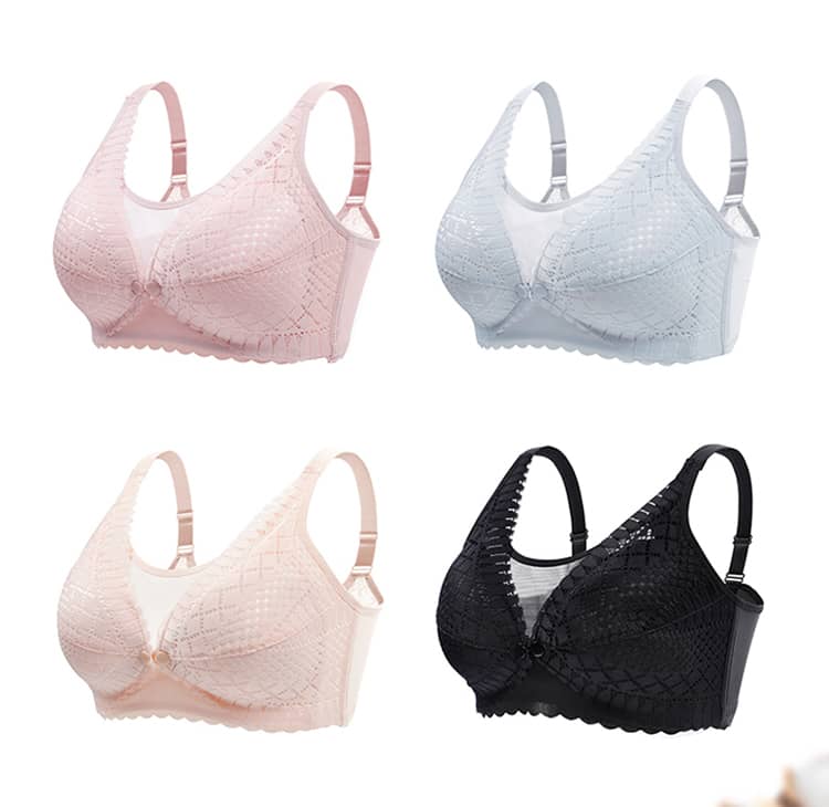 veimia】美胸授乳ブラ｜ノンワイヤーで自然な美しい谷間！産前産後に