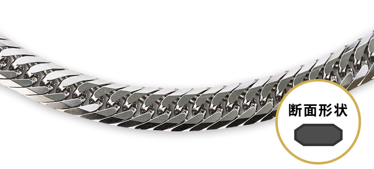 K18ホワイトゴールド製 8面トリプル – 宝石・時計いのうえ