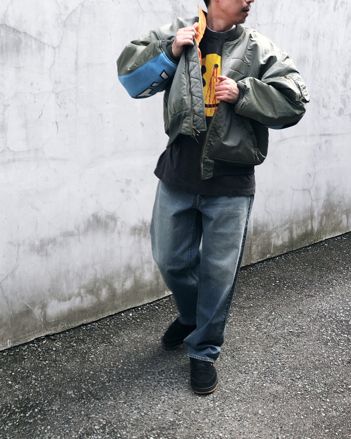 SAINT MICHAEL/MA-1/DAMAGE/KHAKI