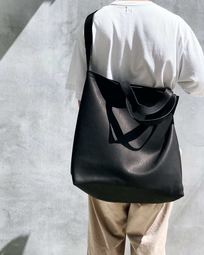 Aeta/DEER DOUBLE FACED TOTE/SHOULDER TOTE L