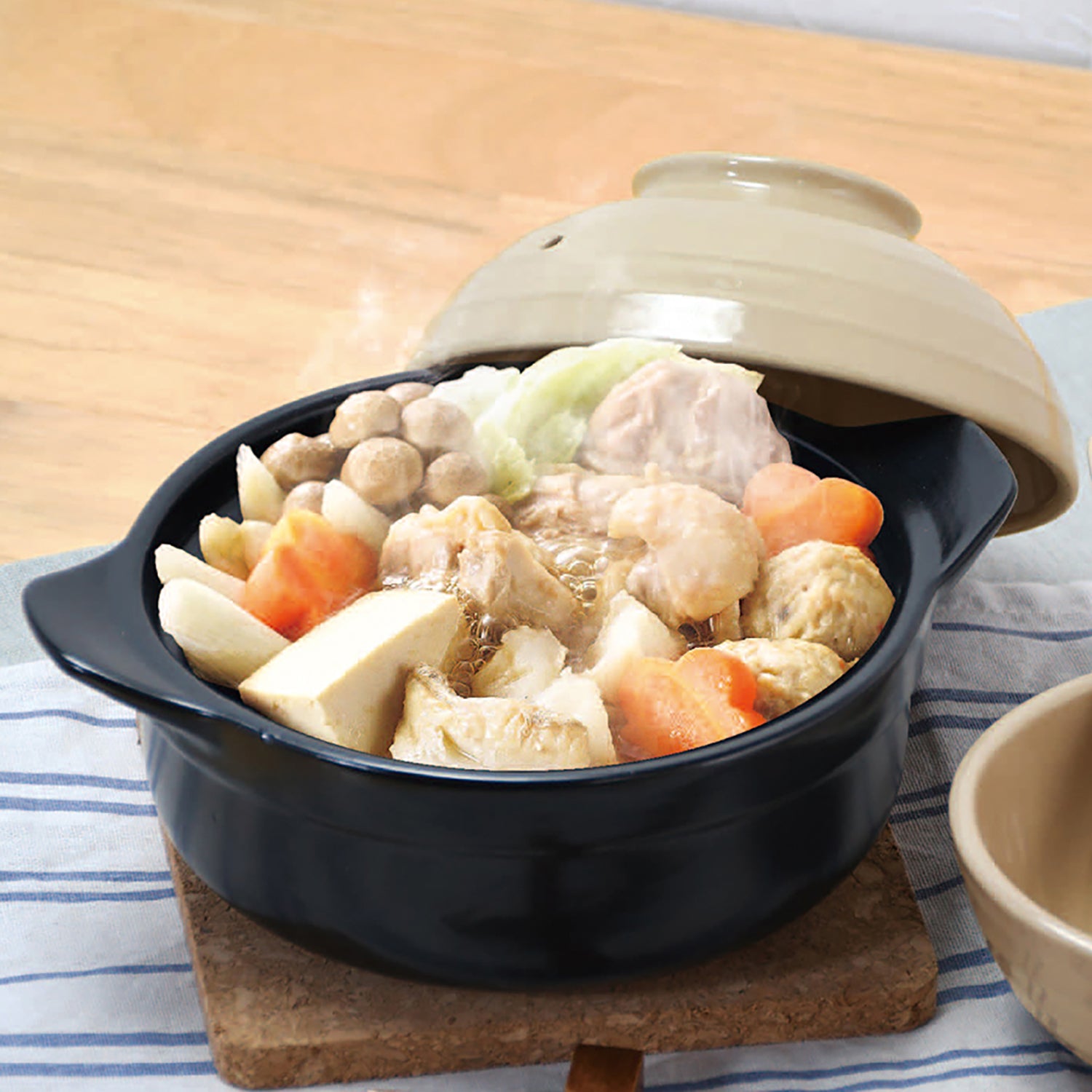 土鍋16cm(サンドベージュ) — PEARL LIFE 公式オンラインショップ