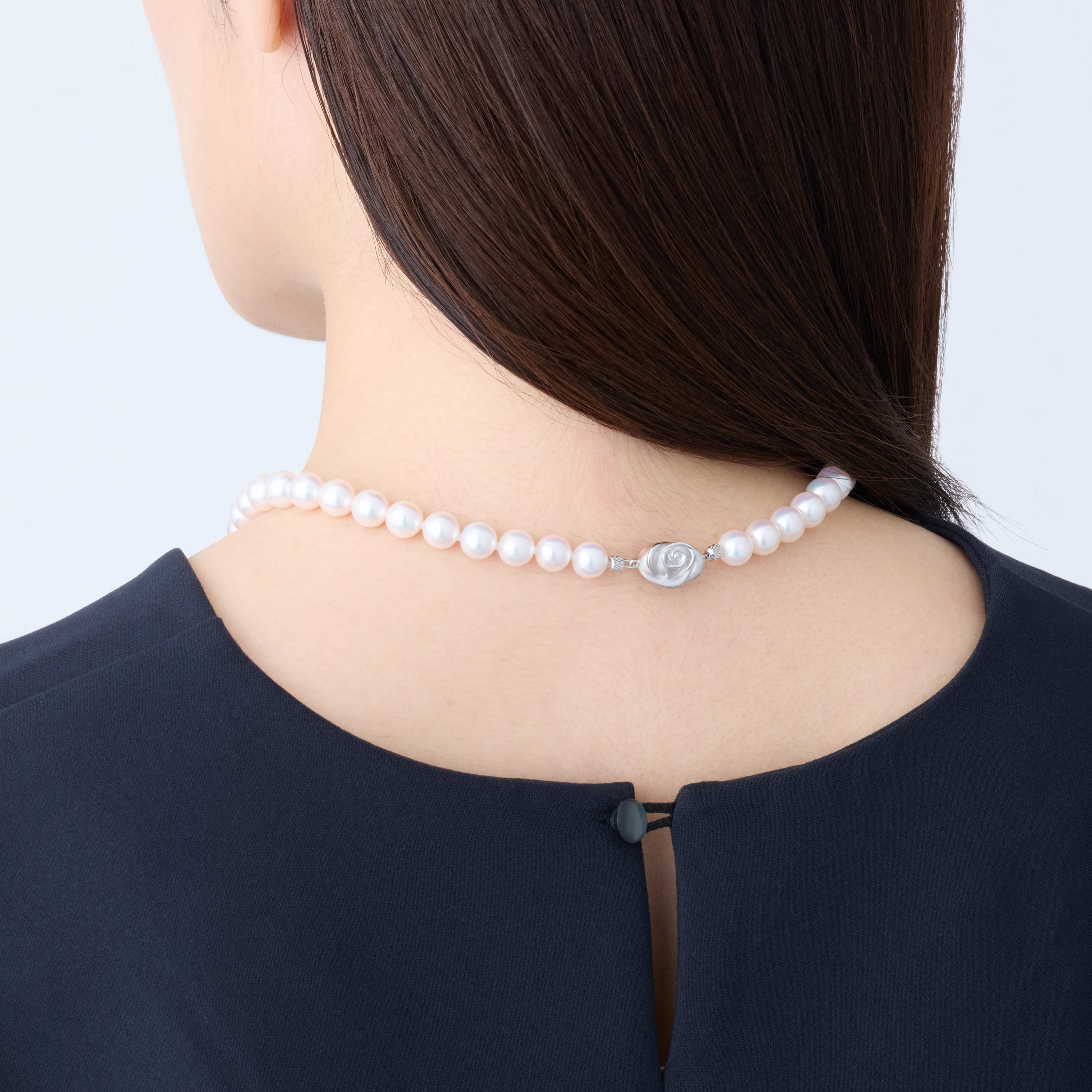 テリ評価70点・上質なテリ評価を持つ2本ロングネックレス / アコヤ本