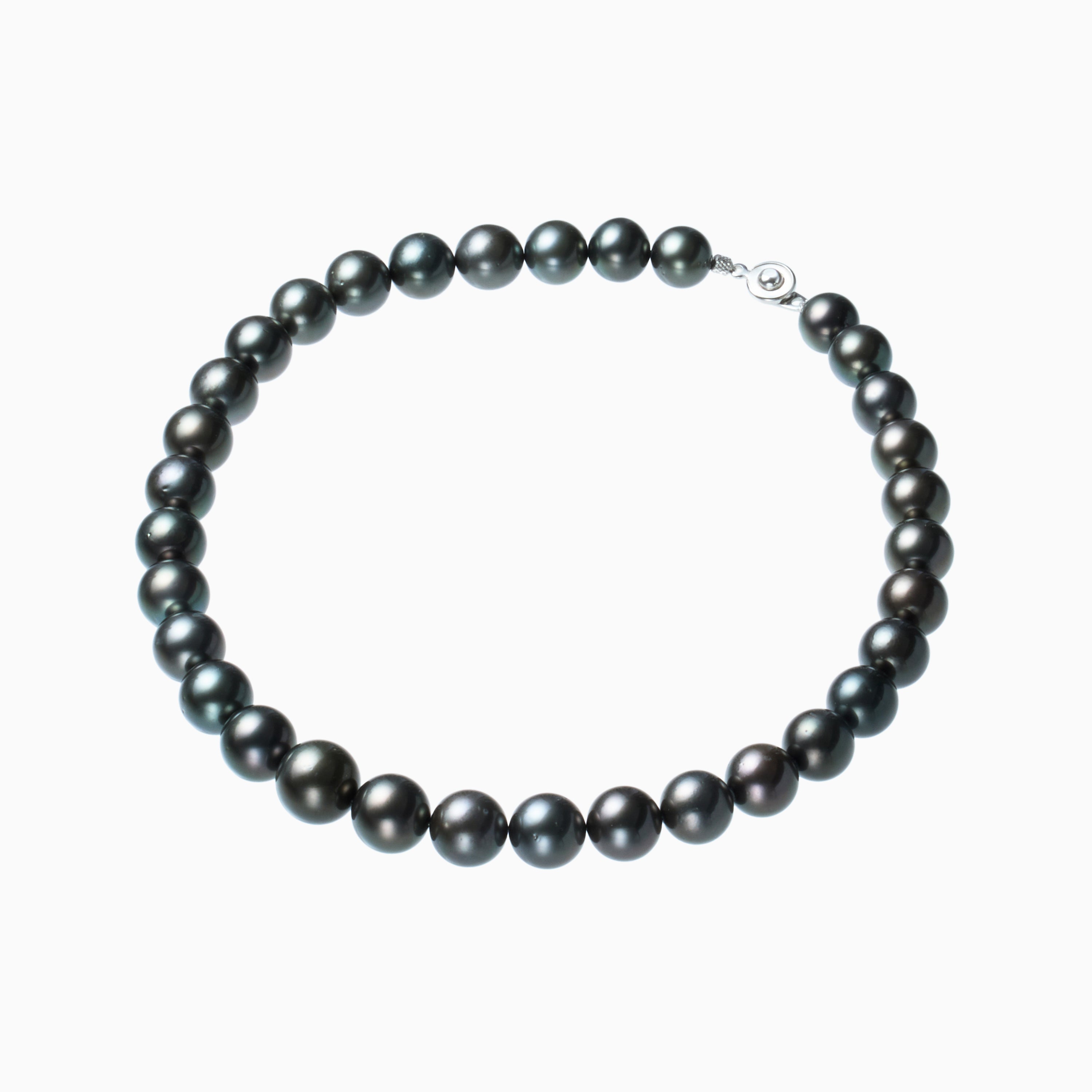 テリ評価80点・大珠サイズに加え重厚なブラック系のお色目 / 黒蝶真珠