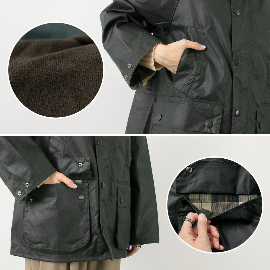 BARBOUR（バブアー） オーバーサイズ ビデイル ワックスジャケット
