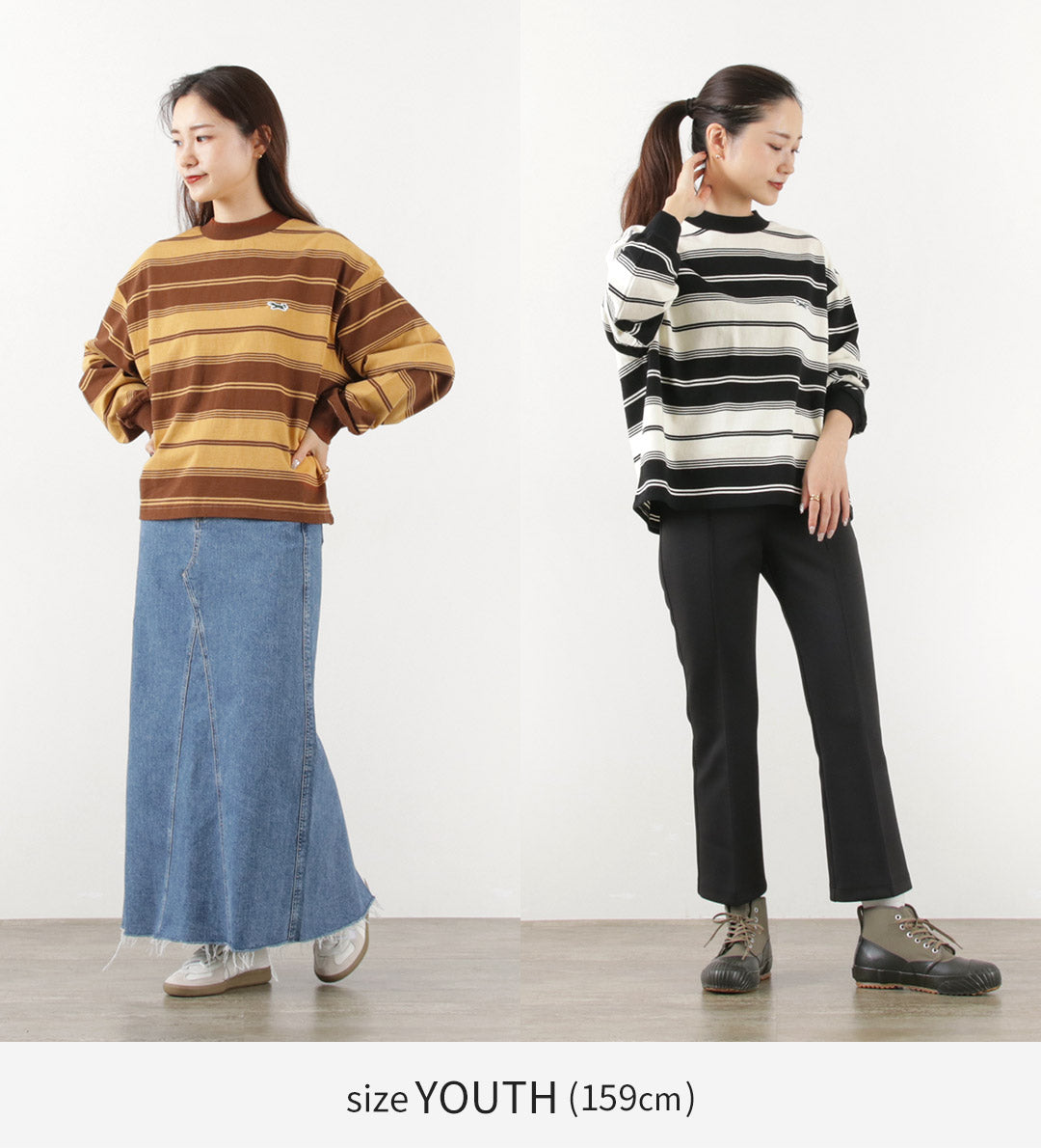 50％OFF】THE FOX（ザ フォックス） フォックス ボーダー クルーネック