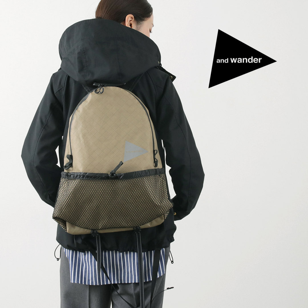 AND WANDER（アンドワンダー） エコパック 20L デイパック｜ROCOCO