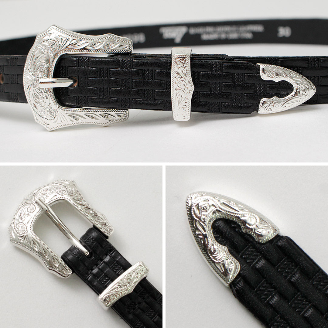 20％OFF】TORY LEATHER（トリーレザー） 3/4インチ ウエスタンベルト