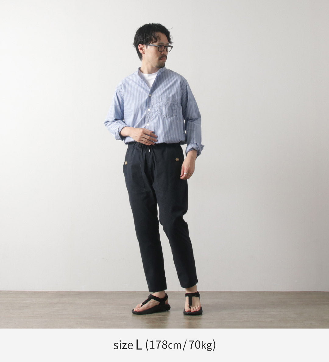 RE MADE IN TOKYO JAPAN（アールイー） クールマックス シアサッカー