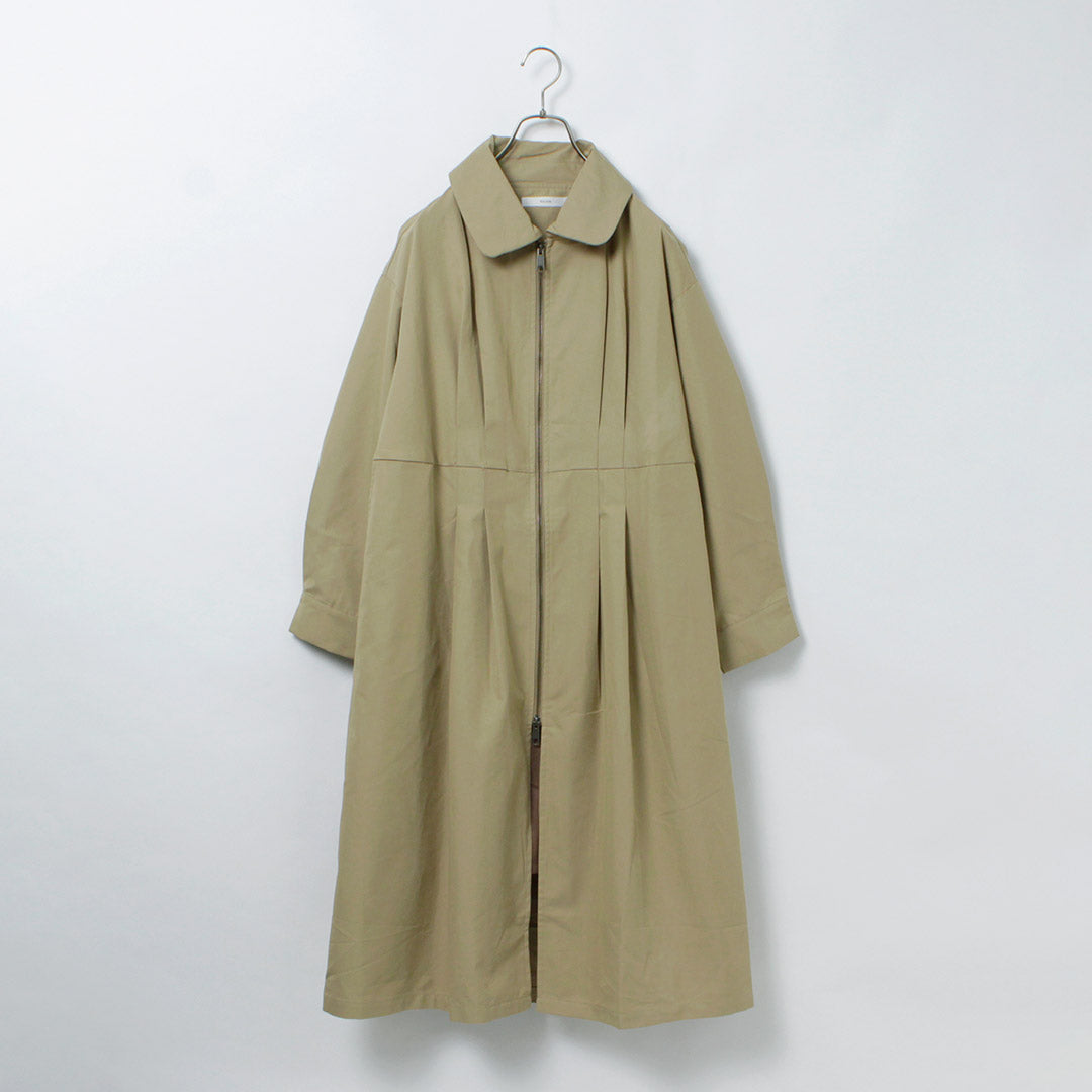 KELEN（ケレン） MONICA タックデザイン ロングコート / レディース