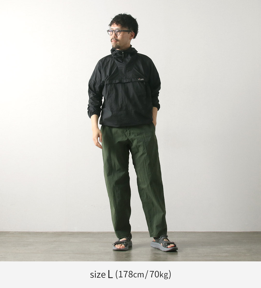 STONEMASTER（ストーンマスター） フェザーナイロン パンツ / ワイド