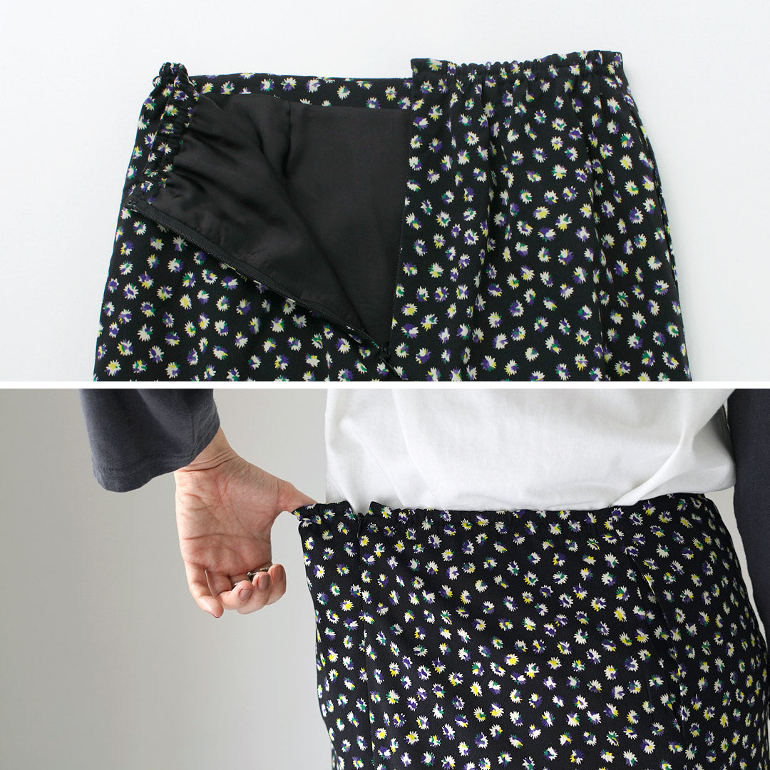 SHINZONE（シンゾーン） スパークルプリントスカート 24AMSSK06