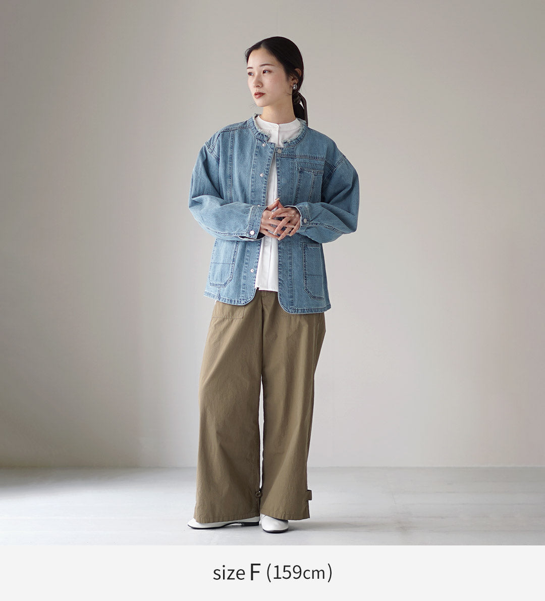 KELEN（ケレン）GABI フリンジデザイン デニムジャケット / レディース