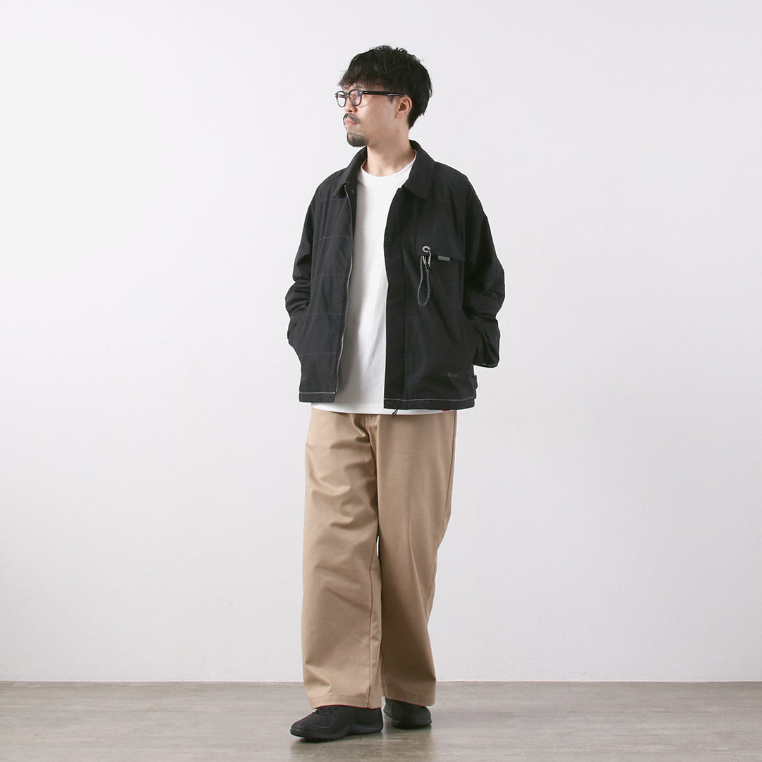 AND WANDER（アンドワンダー） コットンナイロン オクタ スイング