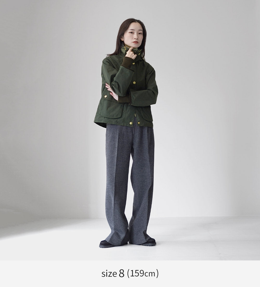 BARBOUR（バブアー） ビードネル クロップド ワックスジャケット