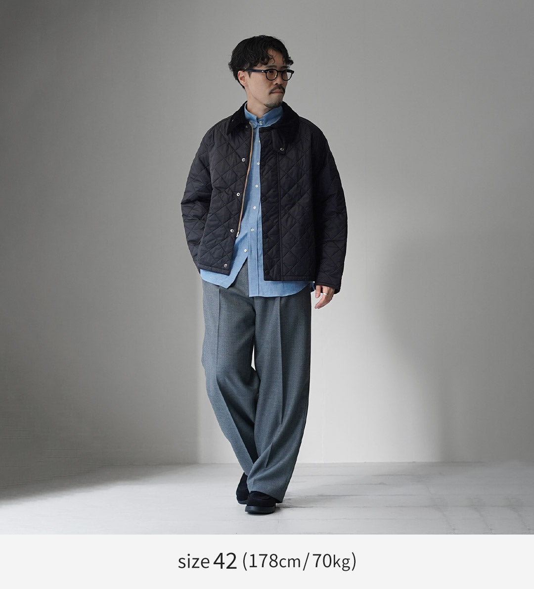 BARBOUR（バブアー） オーバーサイズ トランスポート キルテッド