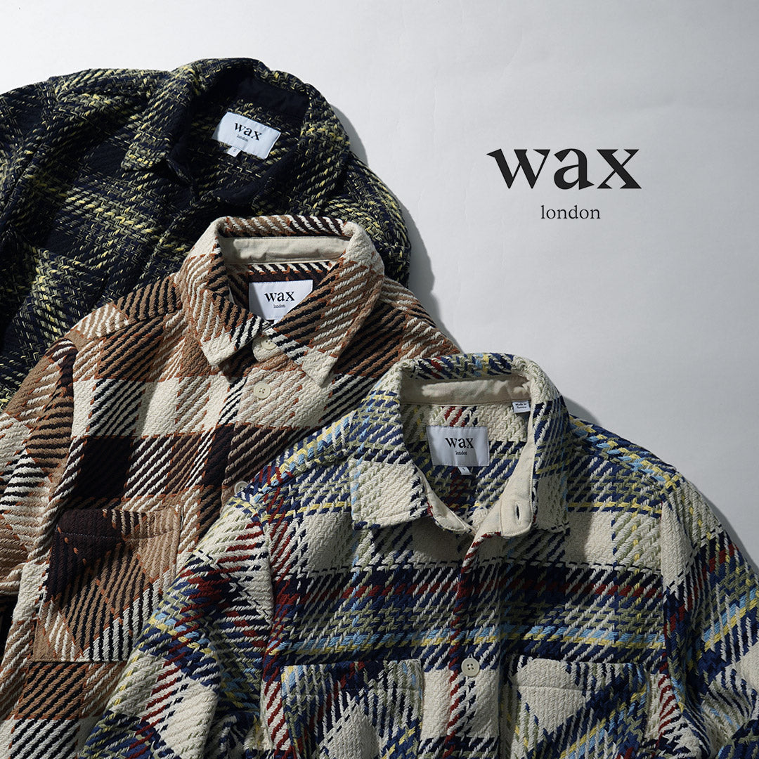 WAX LONDON（ワックスロンドン） ホワイティングオーバーシャツ