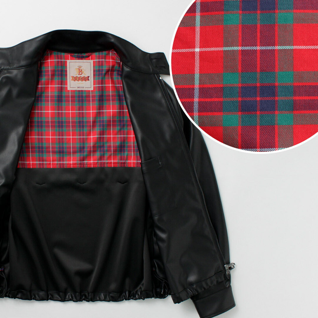 BARACUTA（バラクータ） G4 ボックスジャケット フェイクレザー