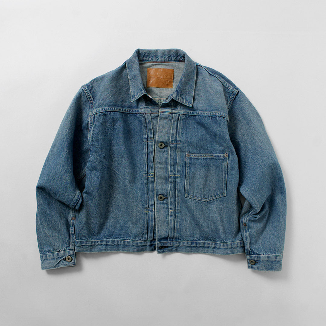 REMI RELIEF（レミレリーフ） 12ozデニム 大戦モデルGジャン ユーズド