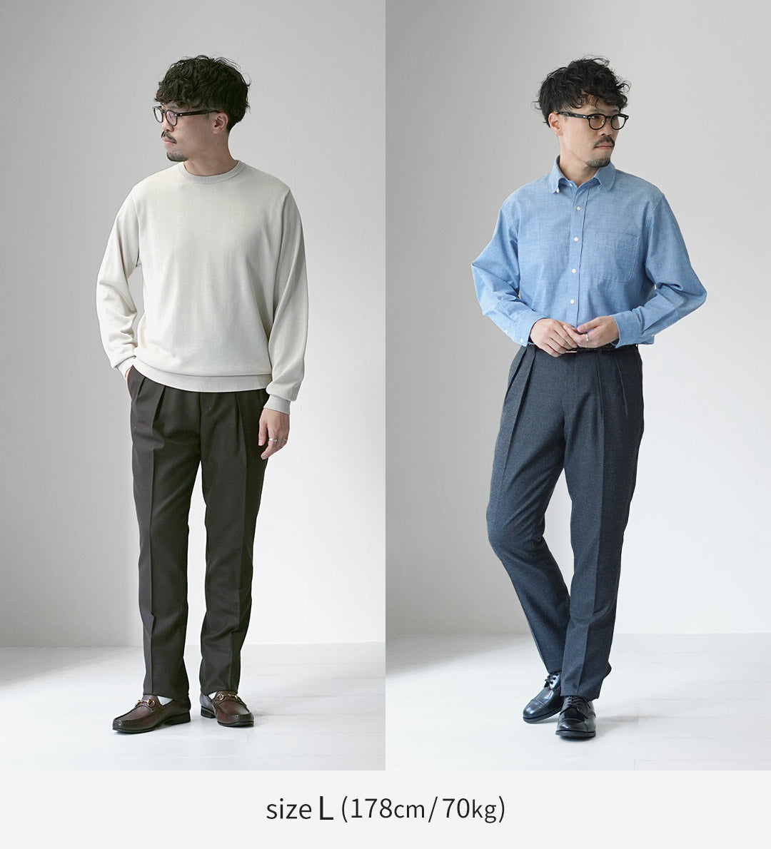 BARNSTORMER（バーンストーマー） サキソニーフラノ 2タック