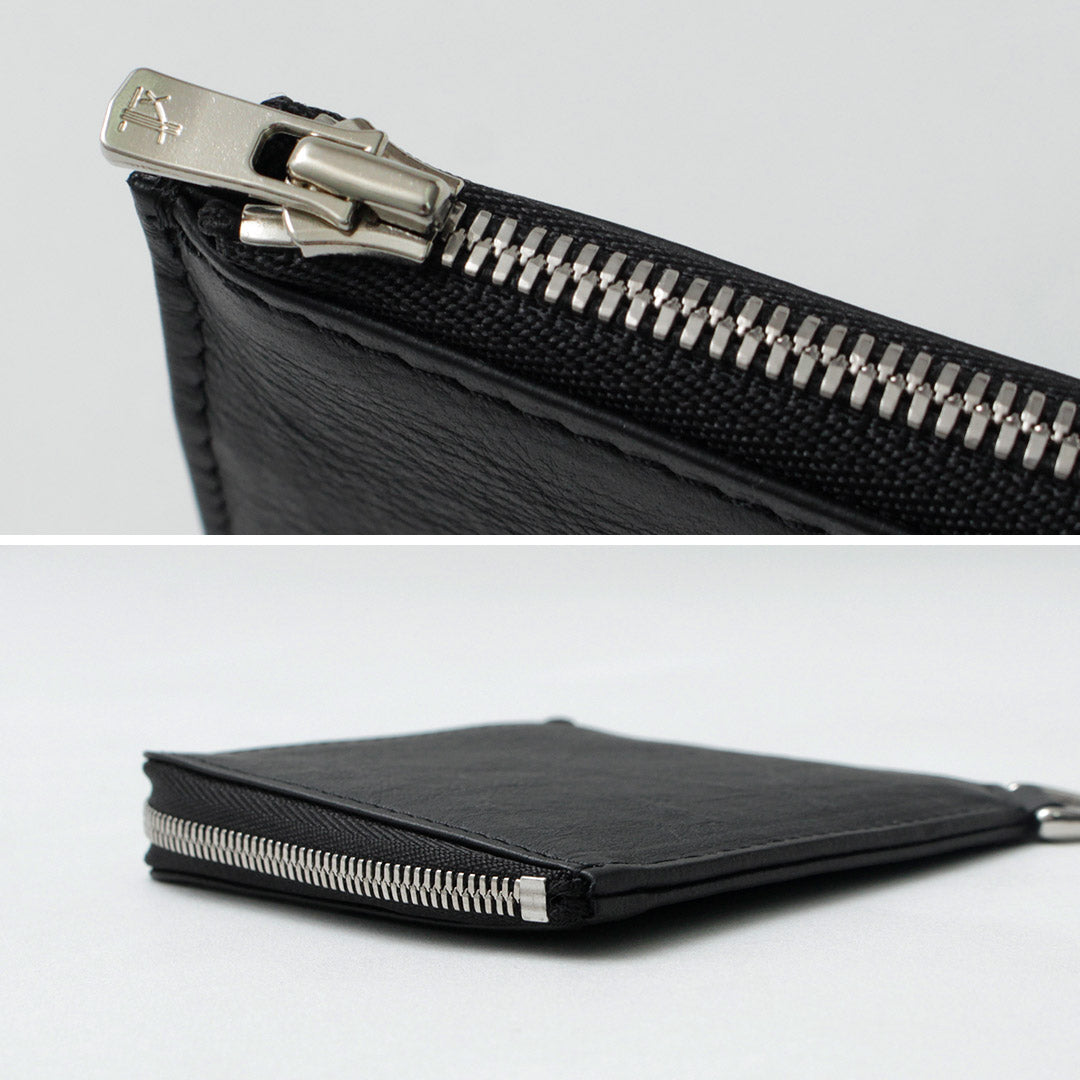 SENTI（センティ） ダイニーマレザー Lジップ ウォレット / メンズ